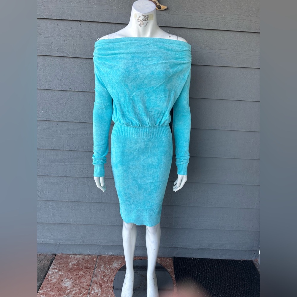 Hera Collection Turquoise Long Sleeve Dress